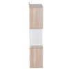 HOMCOM-Libreria-di-Design-Scaffale-Ufficio-Legno-Moderna-3-Ripiani-60---24---111-4cm