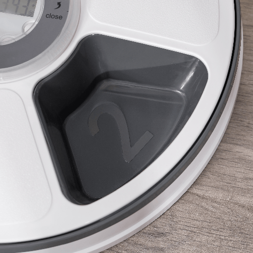 PawHut-Distributore-Automatico-Cibo-Cani-e-Gatti-6-Pasti-Ciotole-con-Timer-e-Display-LED-a-Batterie-Dispenser-Cibo-per-Piccoli-Animali-con-Musica