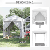 Outsunny-Gazebo-Pieghevole-Pop-Up-2x2-m-con-4-Pareti-Rimovibili-in-Poliestere-e-Acciaio-Bianco