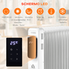 HOMCOM-Calorifero-a-Olio-a-9-Elementi-3-Livelli-di-Riscaldamento-e-Timer-42-5x24x63cm-Bianco