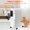 HOMCOM-Calorifero-a-Olio-a-9-Elementi-3-Livelli-di-Riscaldamento-e-Timer-42-5x24x63cm-Bianco