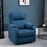 HOMCOM-Poltrona-Relax-Elettrica-con-Schienale-Reclinabile-160--Poggiapiedi-e-Porta-USB-Lino-Blu
