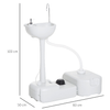 Outsunny-Lavabo-Portatile-da-Campeggio-con-2-Ruote-Serbatoio-Acqua-17L-e-Serbatoio-Sapone-2-5L-83x50x103cm