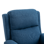 HOMCOM-Poltrona-Relax-Elettrica-con-Schienale-Reclinabile-160--Poggiapiedi-e-Porta-USB-Lino-Blu