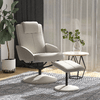 HOMCOM-Poltrona-Sedia-Relax-Reclinabile-con-Sgabello-Poggiapiedi-in-Pelle-Finta-per-Soggiorno-o-Studio-78-67-98-cm-Grigia