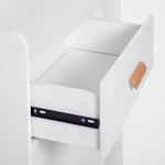 HOMCOM-Mobiletto-con-Piedini-in-Legno-di-Pino-Bianco-80-x-29-5-x-96cm