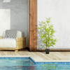 Outsunny-Bambu-in-Vaso-Artificiale-Pianta-Finta-Decorativa-per-Interno-ed-Esterno-Alta-120cm-Verde