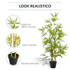 Outsunny-Bambu-in-Vaso-Artificiale-Pianta-Finta-Decorativa-per-Interno-ed-Esterno-Alta-120cm-Verde
