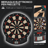HOMCOM-Bersaglio-a-freccette-elettronico-in-PP-con-6-Freccette-e-Tabellone-segna-Punti-44x39-5x-2-2cm-Nero