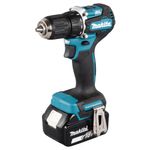 Makita DDF487RFE3 cacciavite elettrico e avvitatore a impulso 1700 Giri/min Nero, Blu, Acciaio