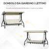 Outusunny-Dondolo-Letto-da-Giardino-3-Posti-con-Tettuccio-Regolabile-Metallo-e-Poliestere-Beige