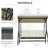 Outusunny-Dondolo-Letto-da-Giardino-3-Posti-con-Tettuccio-Regolabile-Metallo-e-Poliestere-Beige