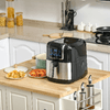 HOMCOM-Friggitrice-ad-Aria-8-in-1-da-6-5-Litri-1700W-con-12-Programmi-Accessori-e-Schermo-LED-Nera