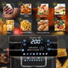 HOMCOM-Friggitrice-ad-Aria-8-in-1-da-6-5-Litri-1700W-con-12-Programmi-Accessori-e-Schermo-LED-Nera