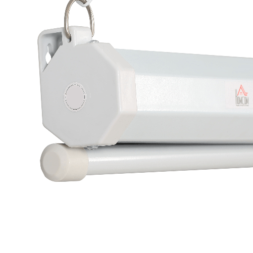 HOMCOM-Schermo-di-Proiezione-100-Pollici-Regolabile-Ottimo-Contrasto-Tessuto-Metallo-203-x-152-cm-Bianco-Nero