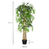 Outsunny-Bambu-Artificiale-con-Vaso-per-Interno-ed-Esterno--18x150cm