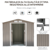 Outsunny-Casetta-da-Giardino-Porta-Utensili-in-Lamiera-con-Porte-Scorrevoli-213x130x185cm-Grigio