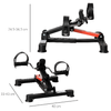 HOMCOM-Mini-Cyclette-per-Riabilitazione-con-Altezza-e-Resistenza-Regolabile-e-Display-LCD