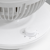 HOMCOM-Ventilatore-da-Tavolo-3-Velocita-Oscillazione-70--e-Inclinazione-90--27x27x34cm-Bianco-e-Nero