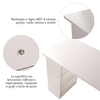 HOMCOM-Scrivania-Porta-PC-per-Camera-e-Ufficio-con-Cassettiera-e-Ripiani-Portaoggetti-in-Legno-120x49x72cm-Bianco