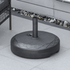 Outsunny-Base-per-Ombrellone-Rotonda--55cm-in-Plastica-da-30kg-per-Pali-da--38-48mm-Nero