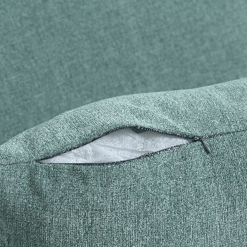 HOMCOM-Poltrona-Letto-Singolo-con-Schienale-Regolabile-in-4-Posizioni-e-Seduta-Imbottita-96x84-5x87-5-cm-Verde