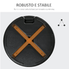 Outsunny-Base-per-Ombrellone-Rotonda--55cm-in-Plastica-da-30kg-per-Pali-da--38-48mm-Nero