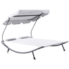 Outsunny-Lettino-Matrimoniale-2-Posti-Parasole-Regolabile-da-Esterno-e-Giardino-200x170-x134cm-Crema