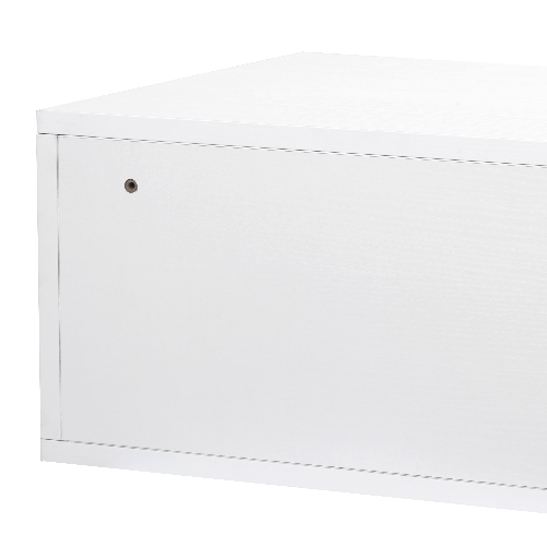 HOMCOM-Comodino-Set-2-Pezzi-con-Cassetto-e-Design-Sospeso-in-Truciolato-e-MDF-49x38x23-cm-Bianco