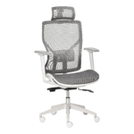 Vinsetto-Sedia-Ergonomica-da-Ufficio-con-Poggiatesta-Inclinazione-e-Altezza-Regolabile-Poltrona-Girevole-Basculante-con-Ruote-e-Schiena-in-Rete-67x65x120-128cm-Grigio