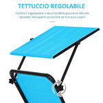 Outsunny-Sedia-Sdraio-da-Esterno-Pieghevole-con-Tettuccio-e-Rivestimento-in-Gommapiuma-Lettino-Prendisole-da-Giardino-con-Schienale-Regolabile-66x164x81cm-Blu