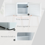 HOMCOM-Mini-Congelatore-35L-con-Ripiano-Removibile-e-Porta-Reversibile-47x44-2x48-8cm-Bianco