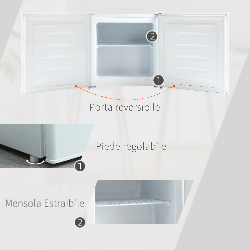 HOMCOM-Mini-Congelatore-35L-con-Ripiano-Removibile-e-Porta-Reversibile-47x44-2x48-8cm-Bianco