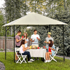 Outsunny-Gazebo-da-Giardino-3x3m-in-Metallo-con-Doppio-Tettuccio-Bianco-e-Crema
