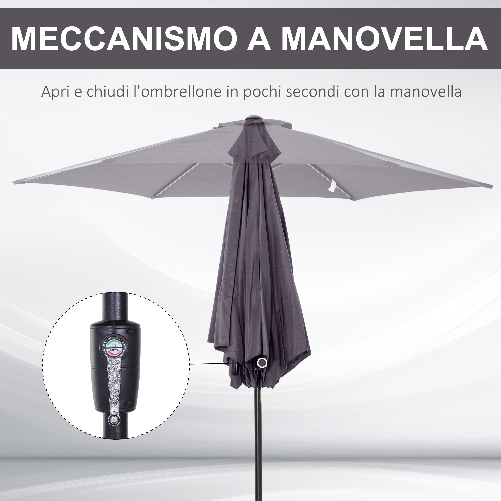 Outsunny-Ombrellone-da-Giardino-2-7x2-4-m-Inclinabile-con-Manovella-in-Alluminio-e-Poliestere-Grigio-e-Nero