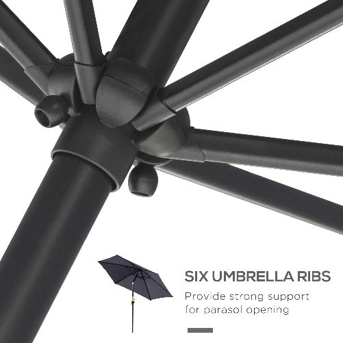 Outsunny-Ombrellone-da-Giardino-2-7x2-4-m-Inclinabile-con-Manovella-in-Alluminio-e-Poliestere-Grigio-e-Nero