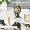 HOMCOM-Mobile-Scarpiera-Salvaspazio-con-Ripiani-e-Cassetto-per-12-Scarpe-88x30x93cm-Bianco