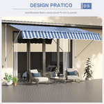 Outsunny-Tenda-da-Sole-a-Bracci-3x1-5m-con-Manovella-e-Struttura-Telescopica-Bianco-e-Blu