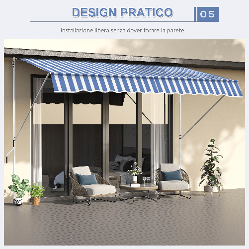 Outsunny-Tenda-da-Sole-a-Bracci-3x1-5m-con-Manovella-e-Struttura-Telescopica-Bianco-e-Blu