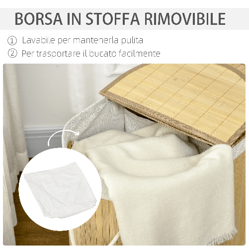HOMCOM-Cesto-Portabiancheria-a-2-Sezioni-2-Coperchi-e-Capacita-100L-con-Sacca-Interna-Removibile-62-5x37x60-5-cm