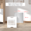 HOMCOM-Copritermosifone-Bianco-in-MDF-con-Piano-d-Appoggio-e-Design-Antiribaltamento-78x19x82-cm
