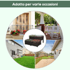 Outsunny-Set-4-Pezzi-Fioriere-da-Esterno-Autoirriganti-Rialzate-Letto-da-Giardino-Rialzato-per-Fiori-Effetto-Rattan-in-PP-Marrone