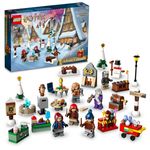 LEGO-Harry-Potter-76418-Calendario-dell’Avvento-2023-24-Regali-tra-cui-18-Mini-Costruzioni-e-6-Minifigure-Giochi-per-Natale