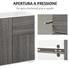 HOMCOM-Mobiletto-Multiuso-2-Cassetti-e-2-Armadietti-Apertura-a-Pressione