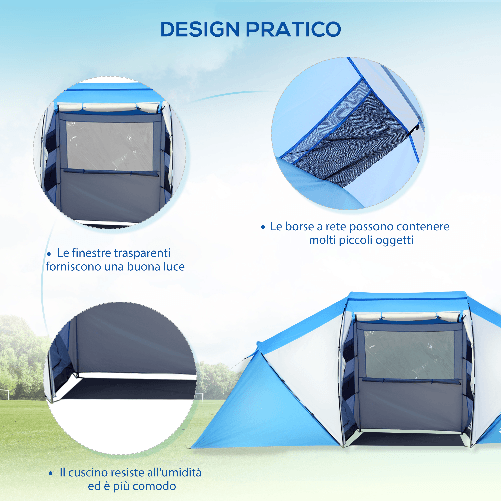 Outsunny-Tenda-da-Campeggio-per-6-Persone-con-Ampio-Vestibolo-430-240-170cm-Bianco-e-Azzurro