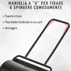 Outsunny-Rullo-da-Giardino--32x50cm-in-Metallo-Impermeabile-Nero-Serbatoio-Fino-38-Litri--Acqua-o-Sabbia-
