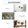 Outsunny-Pianta-Artificiale-di-Clematide-Set-2-Pezzi-con-Gancio-Catena-e-Vaso-Inclusi--30-x-32A-cm