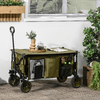 Outsunny-Carrello-da-Giardino-125L-Pieghevole-con-Maniglia-e-5-Sacche-108x55x93-cm-Verde