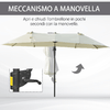 Outsunny-Ombrellone-Doppio-in-Acciaio-e-Poliestere-Anti-UV-Impermeabile-440x270x250cm-Beige