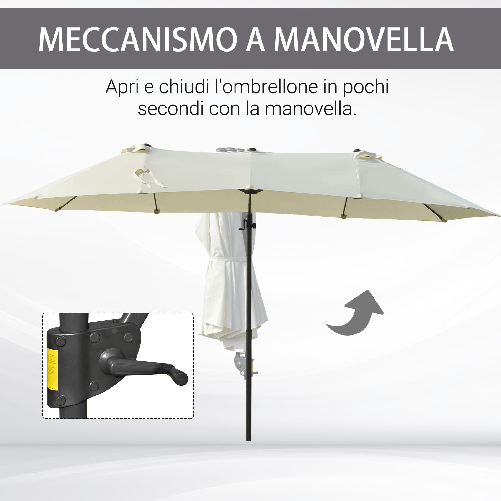 Outsunny-Ombrellone-Doppio-in-Acciaio-e-Poliestere-Anti-UV-Impermeabile-440x270x250cm-Beige